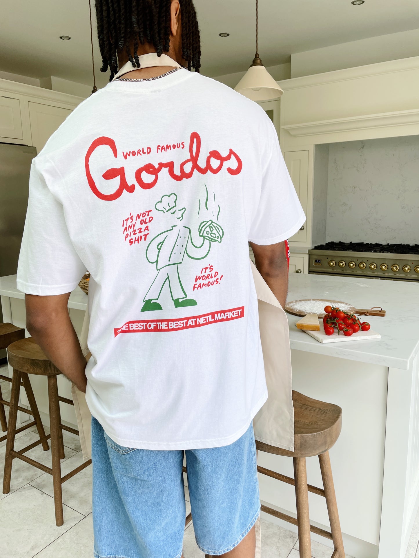 World Famous Gordos x Hephee 'World Famous' Tee & Apron Bundle