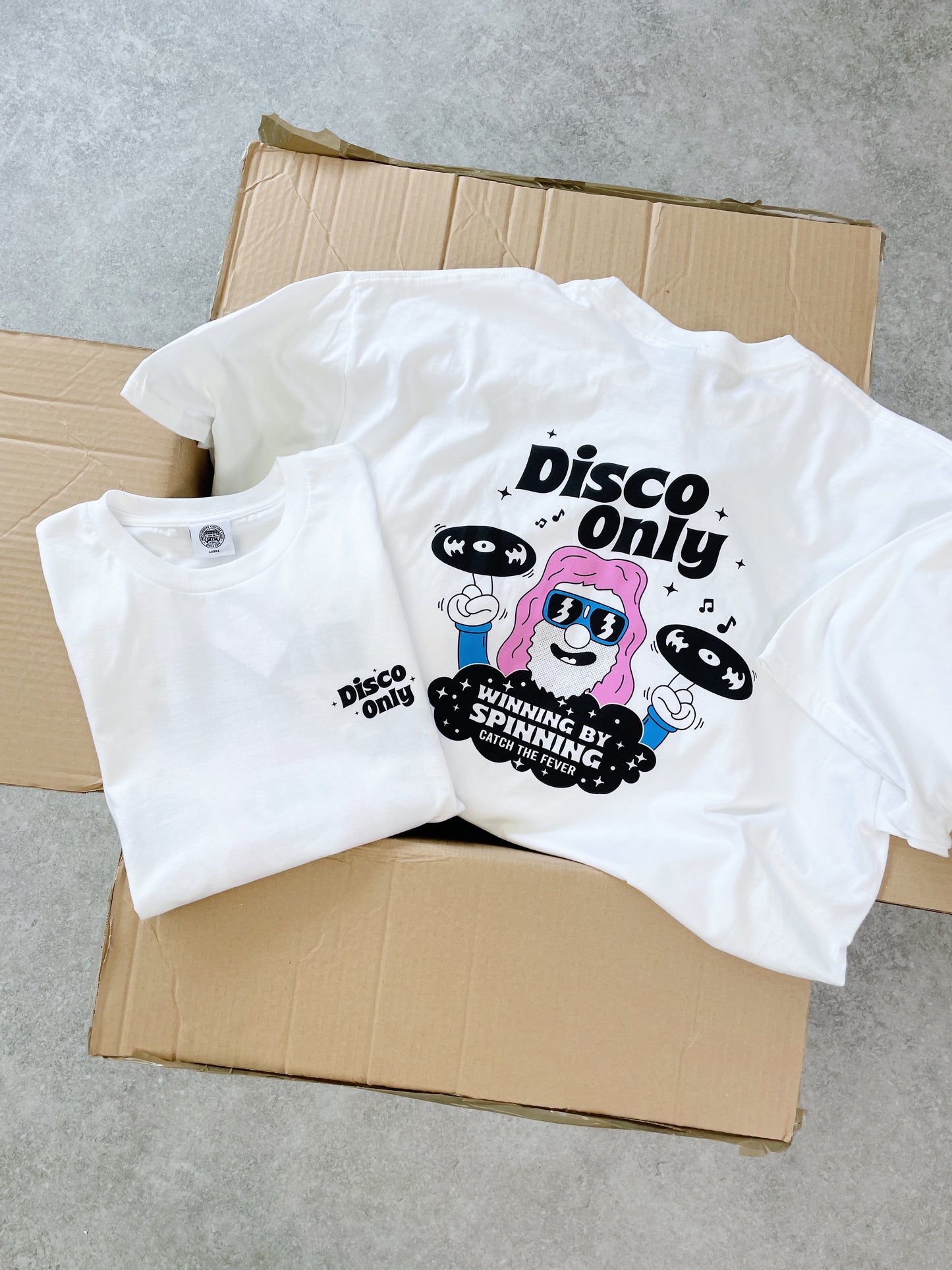 DISCO ONLY 'NYC Disco' Tee - White