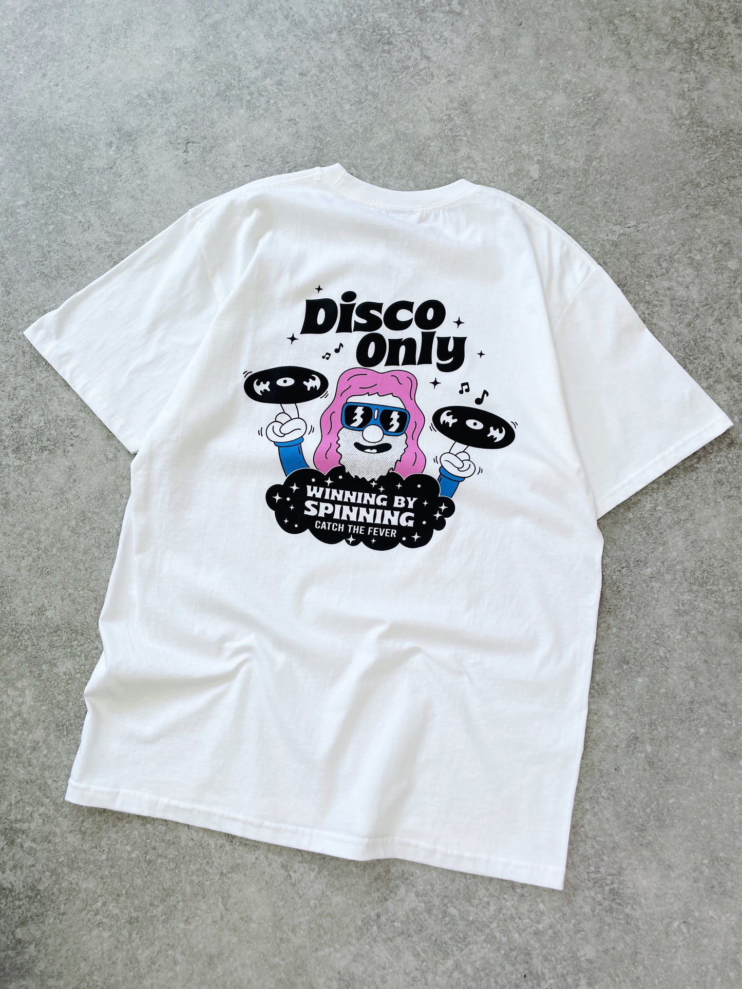 DISCO ONLY 'NYC Disco' Tee - White