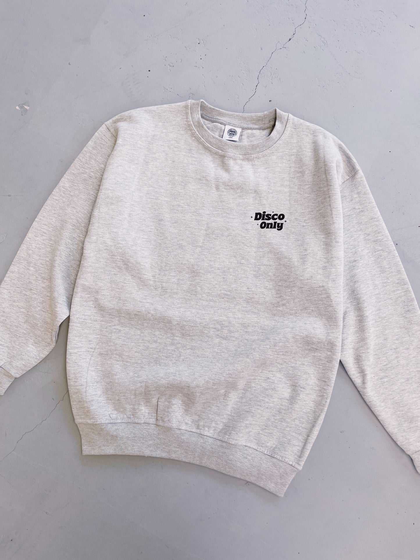 DISCO ONLY 'NYC Disco' Sweater - Grey