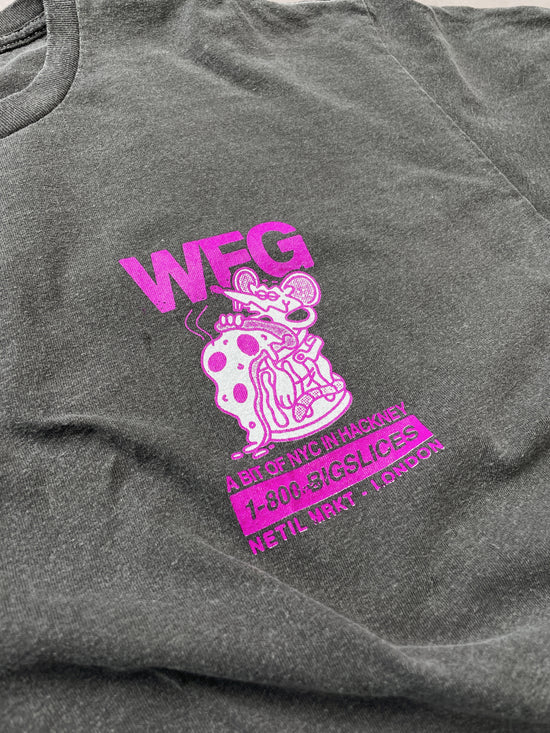 World Famous Gordos 'Call The Gang' Vintage Washed Tee - Black