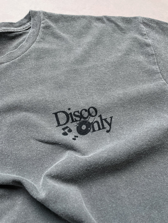 DISCO ONLY 'Business As Usual' Vintage Washed Tee - Black