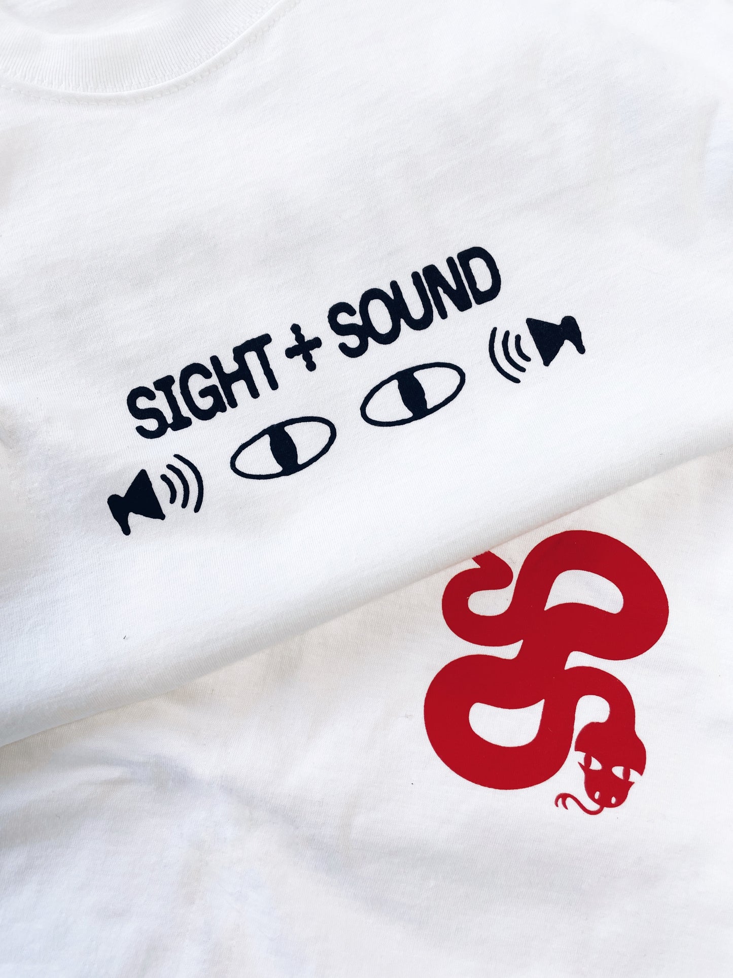 KBAR X UN:IK 'Sight & Sound' Tee - White