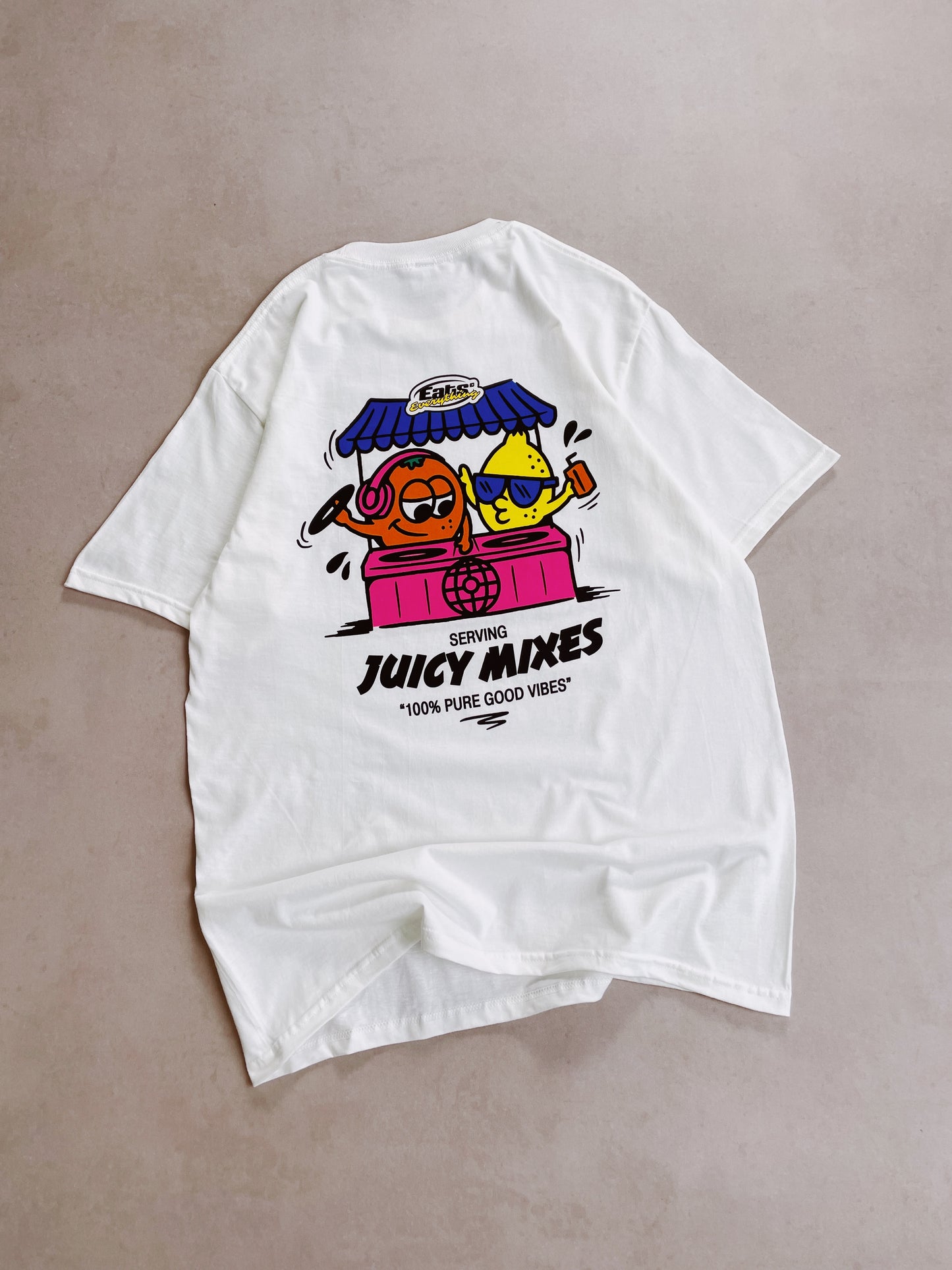 History Of Rave 'Juicy Mixes' Tee - White