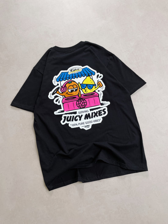 History Of Rave 'Juicy Mixes' Tee - Black