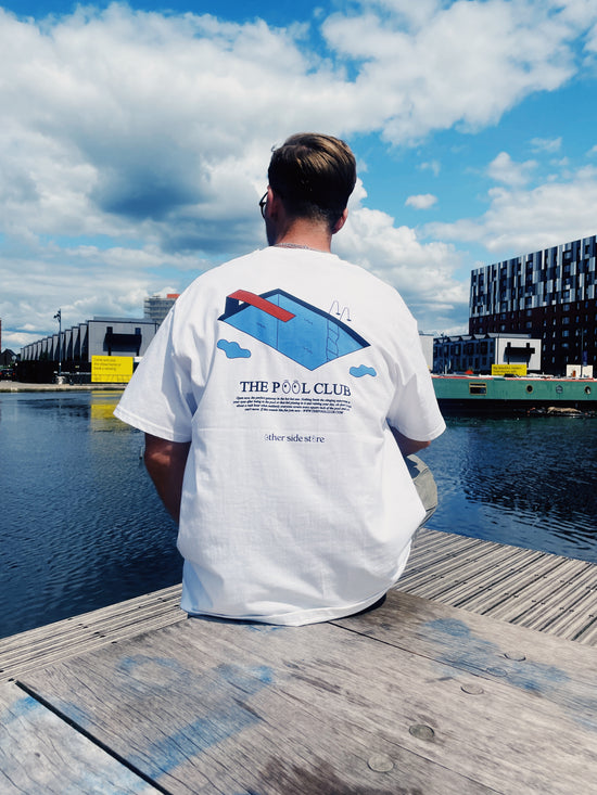 Other Side Store 'Pool Club' Tee - White