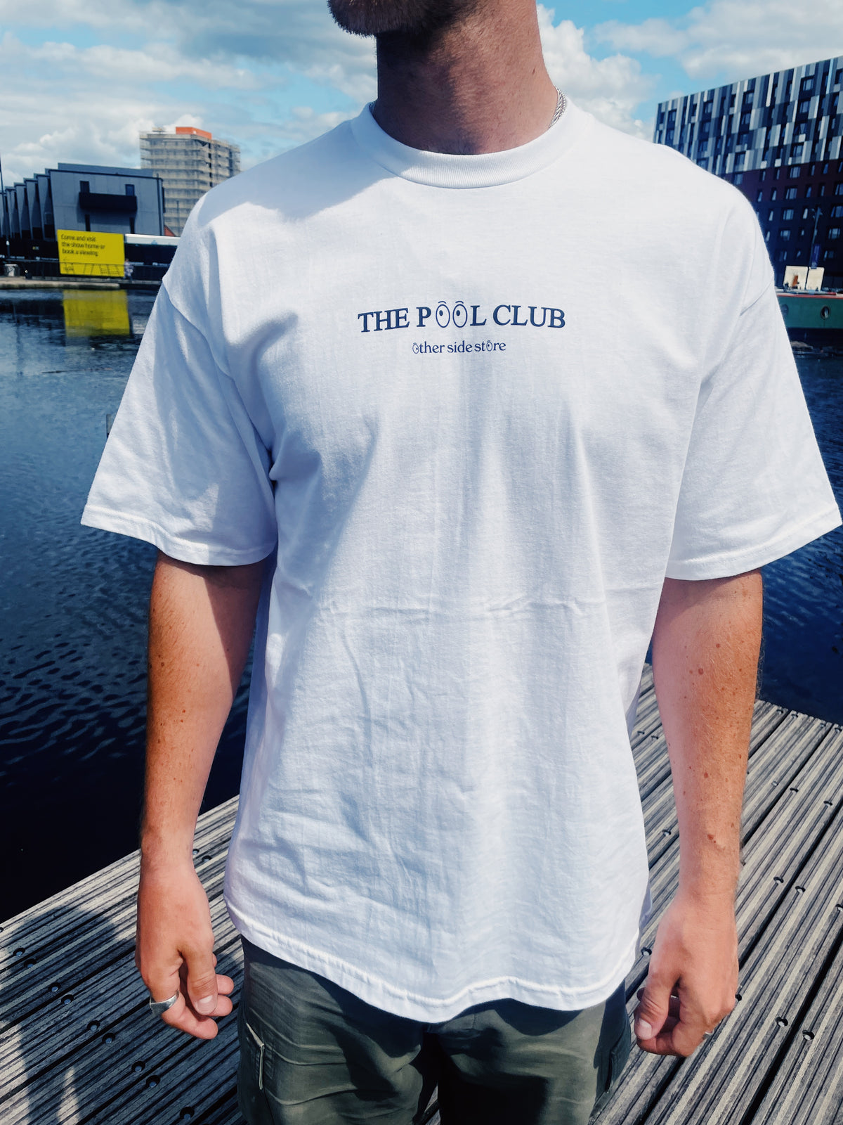 Other Side Store 'Pool Club' Tee - White – UN:IK Clothing