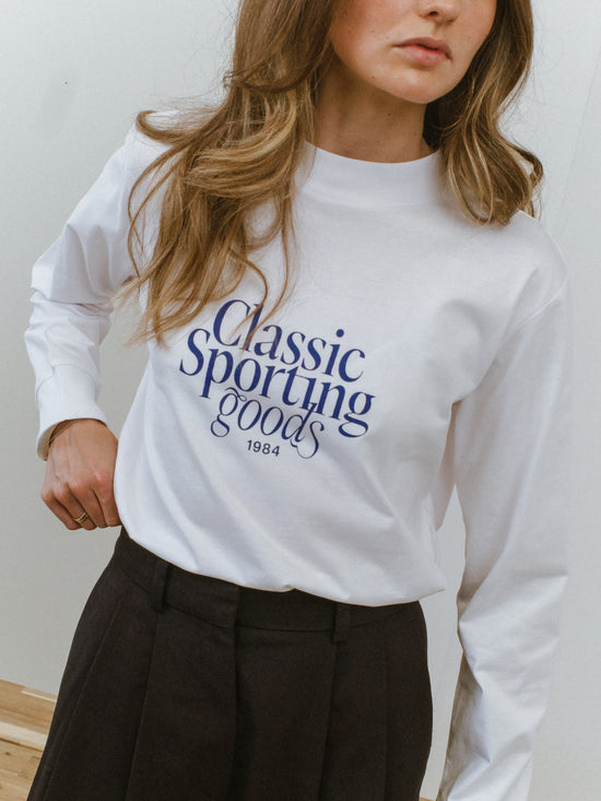 Vice 84 WMNS 'Sporting Goods' Longsleeve Tee - White