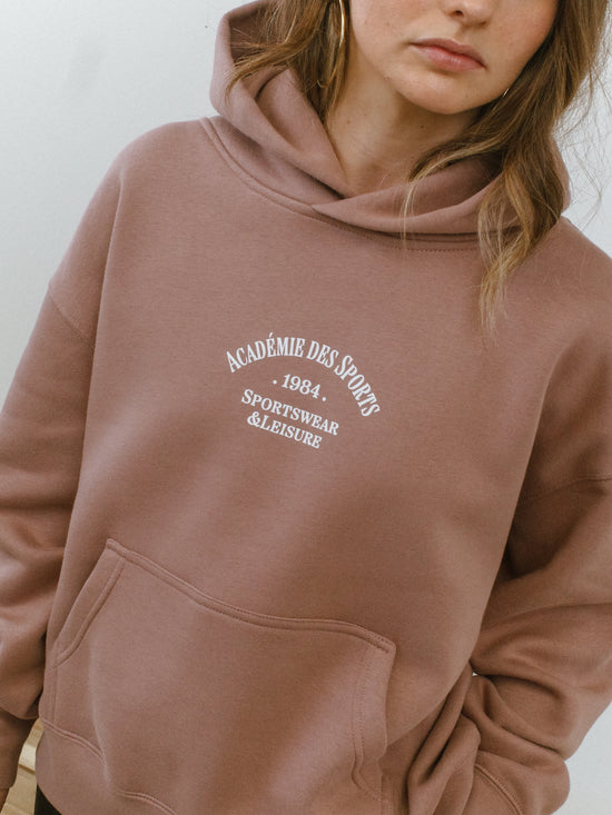 Vice 84 WMNS 'Académie des Sports' Hoodie - Clay