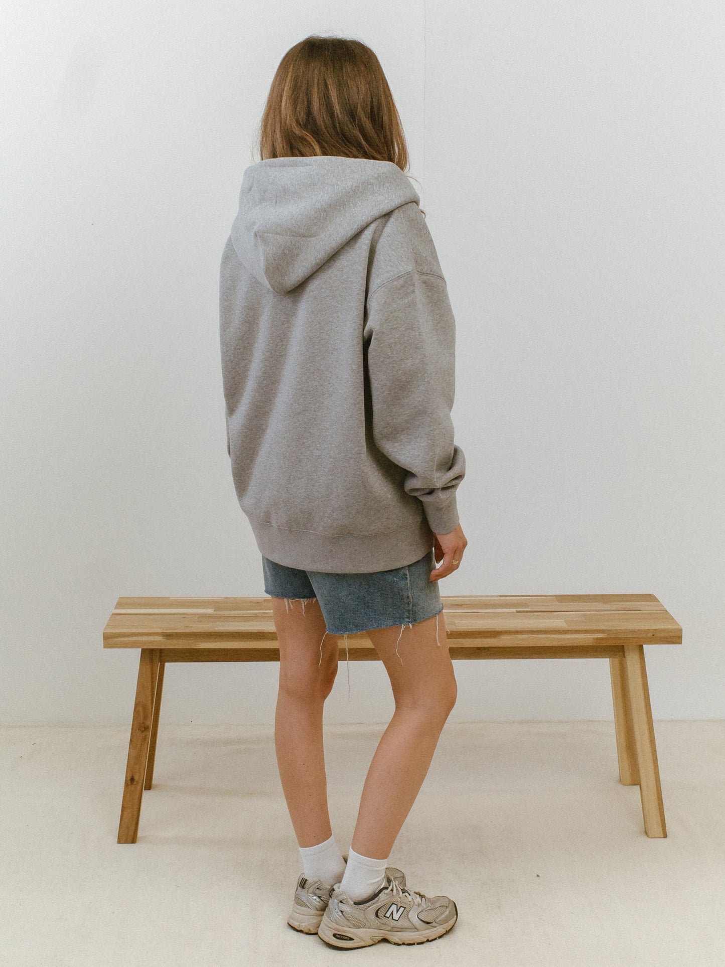 Vice 84 WMNS 'Sporting Goods' Zip Hoodie - Ash