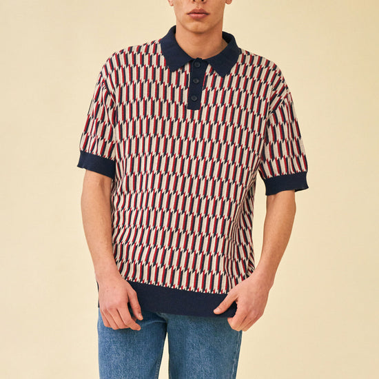 bound 'Riviera' Knit Polo