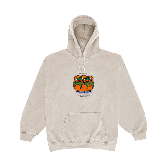 Other Side Store 'Garlic Bed' Vintage Washed Hoodie - Sand