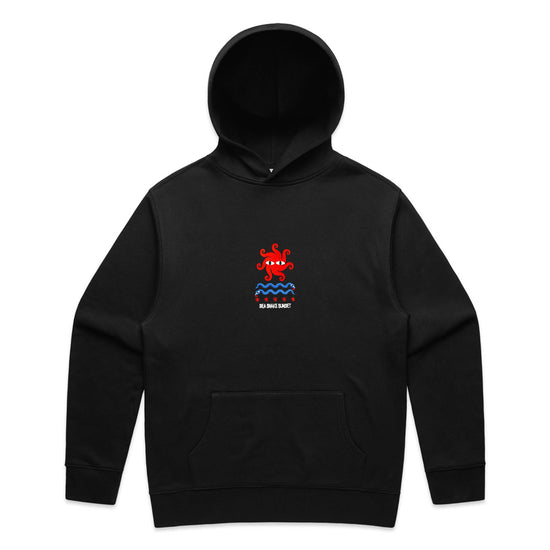 KBAR X UN:IK 'Sea Snake' Embroidered Hoodie - Black