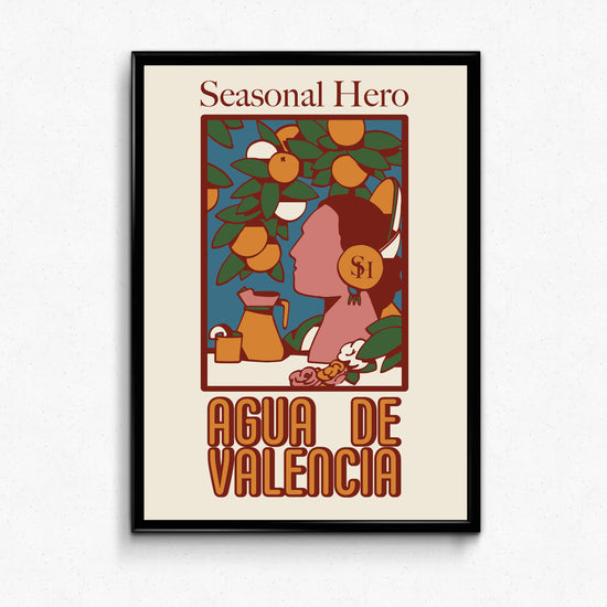 Seasonal Hero 'Valencia' Print