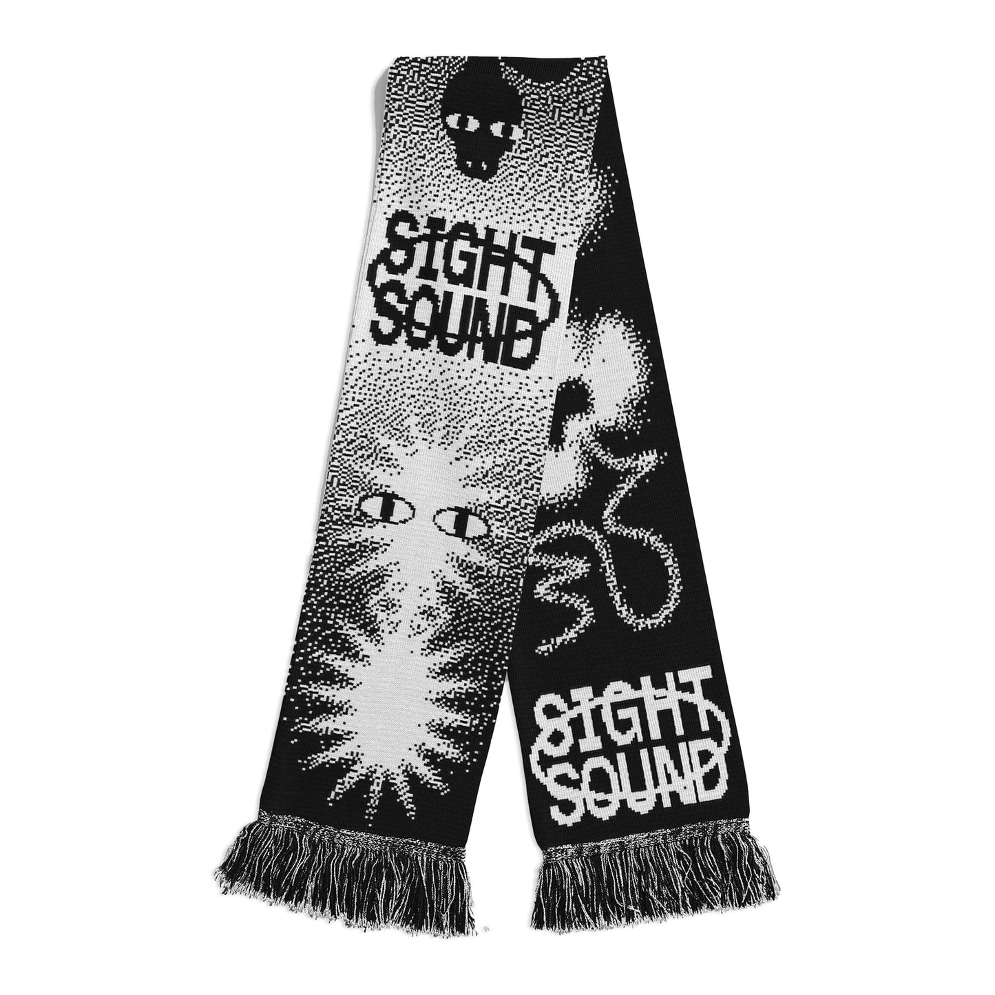 KBAR X UN:IK 'Sight & Sound' Scarf - Black / Blue