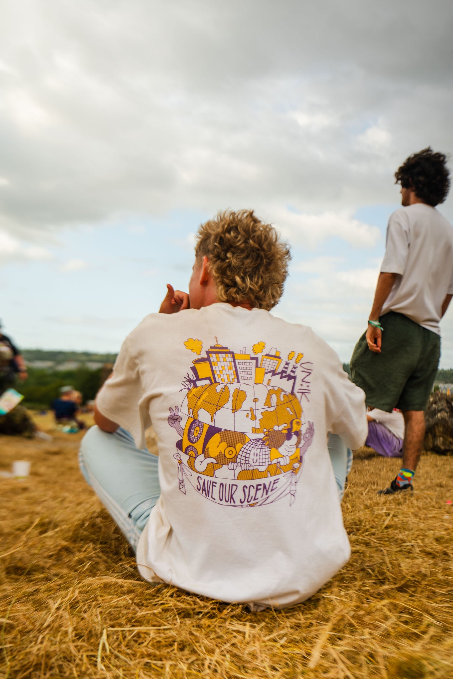 Save Our Scene 'Back To The Underground' Tee - White