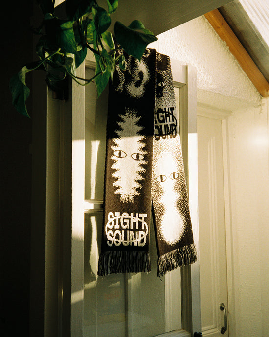 KBAR X UN:IK 'Sight & Sound' Scarf - Black / Blue