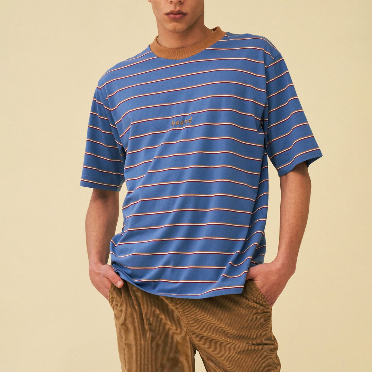 bound 'Sapphire Blue' Stripe Tee