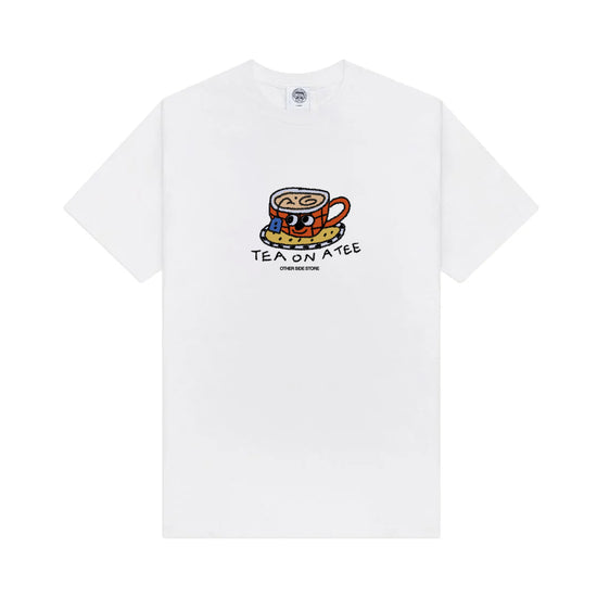 Other Side Store 'Tea on a Tee' Tee - White