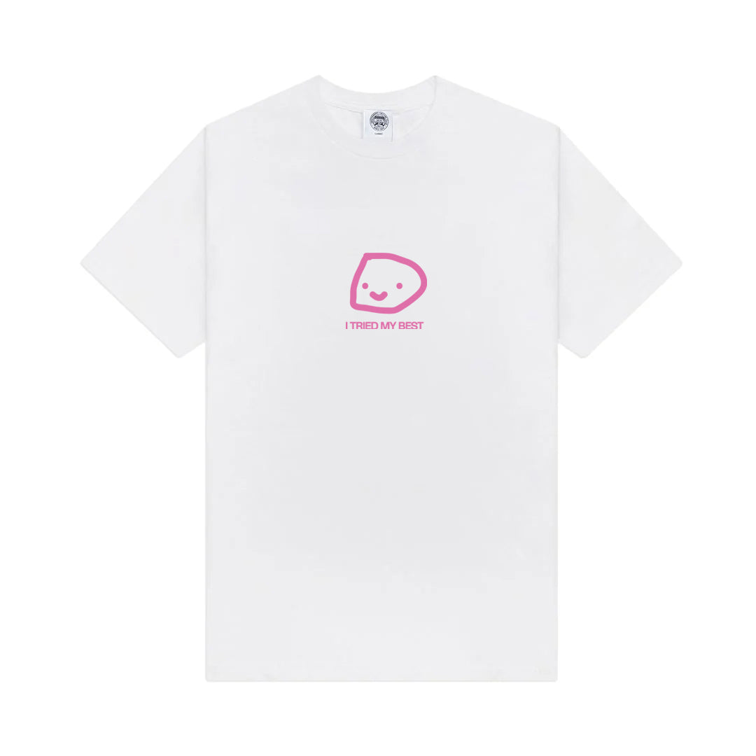 Other Side Store 'Tried My Best' Tee - White