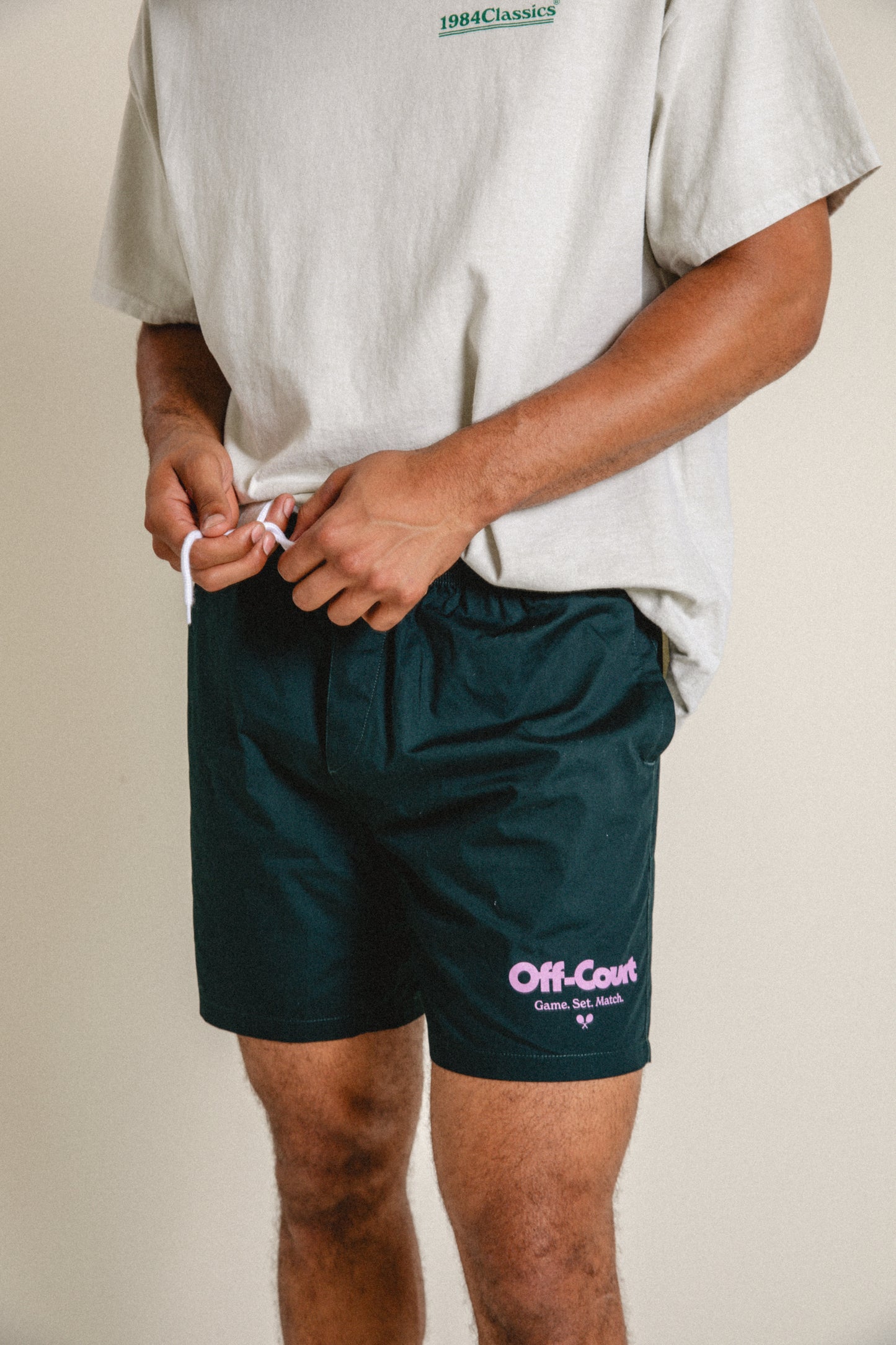 Vice 84 'Off-Court GSM' Beach Short - Forest