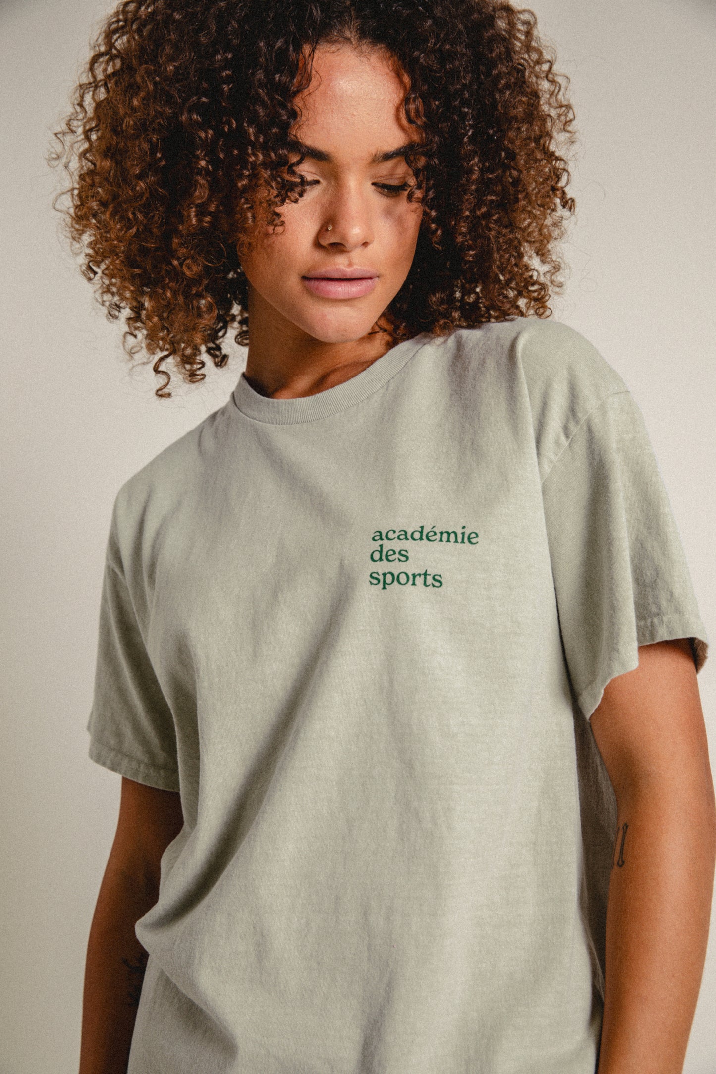 Vice 84 'Baseline' Tee - Vintage Washed Stone