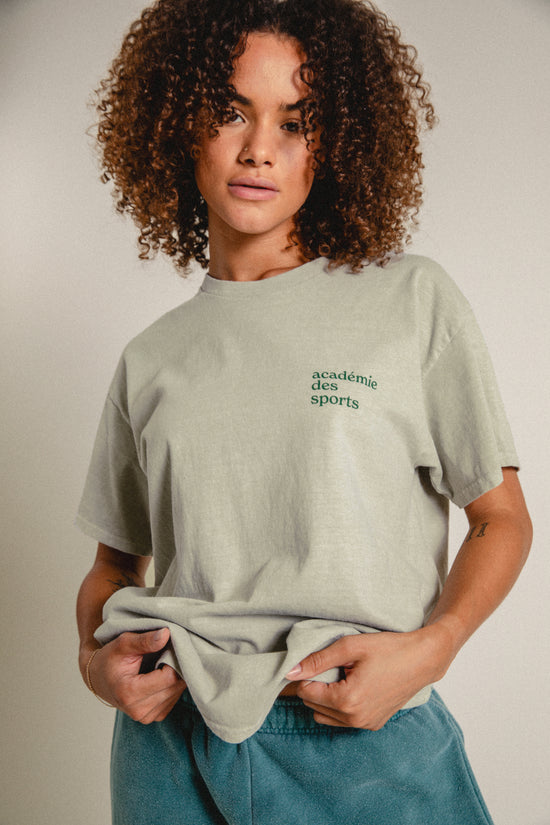 Vice 84 'Baseline' Tee - Vintage Washed Stone