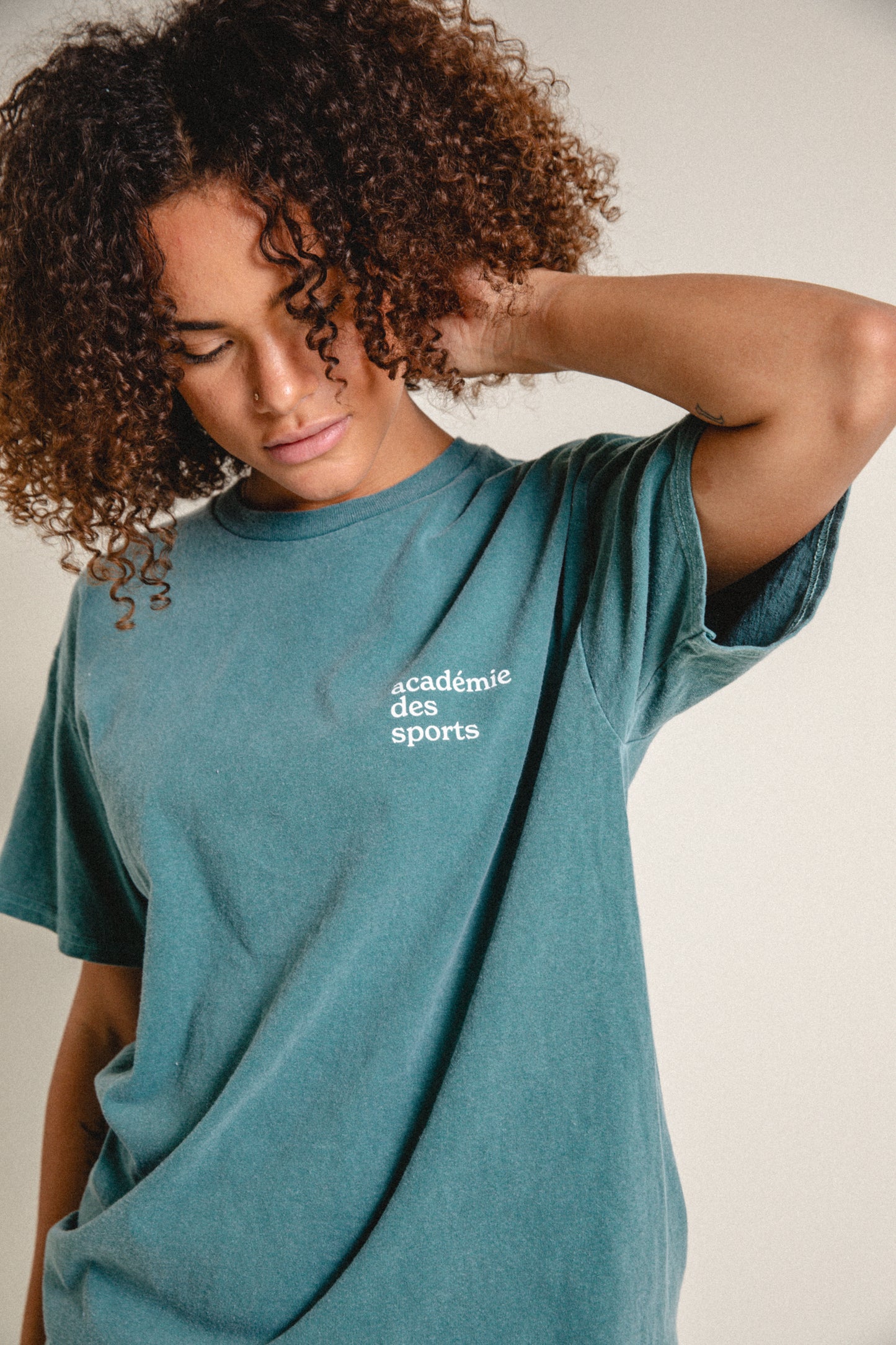 Vice 84 'Baseline' Tee - Vintage Washed Green