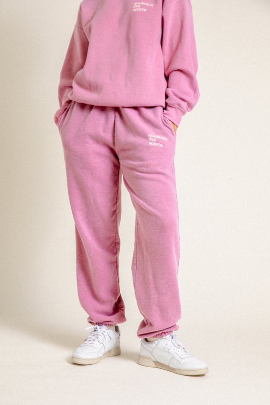 Vice 84 'Baseline' Joggers - Vintage Washed Rose Pink