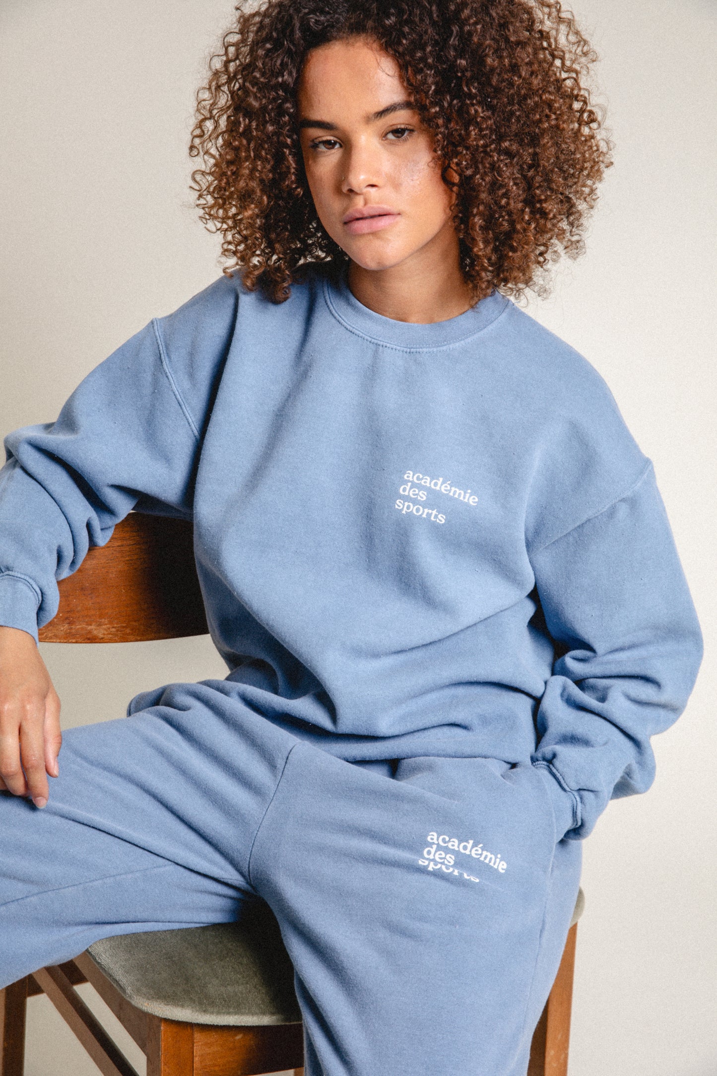 Vice 84 'Baseline' Sweater - Vintage Washed Baby Blue