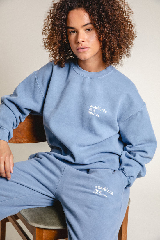 Vice 84 'Baseline' Sweater - Vintage Washed Baby Blue