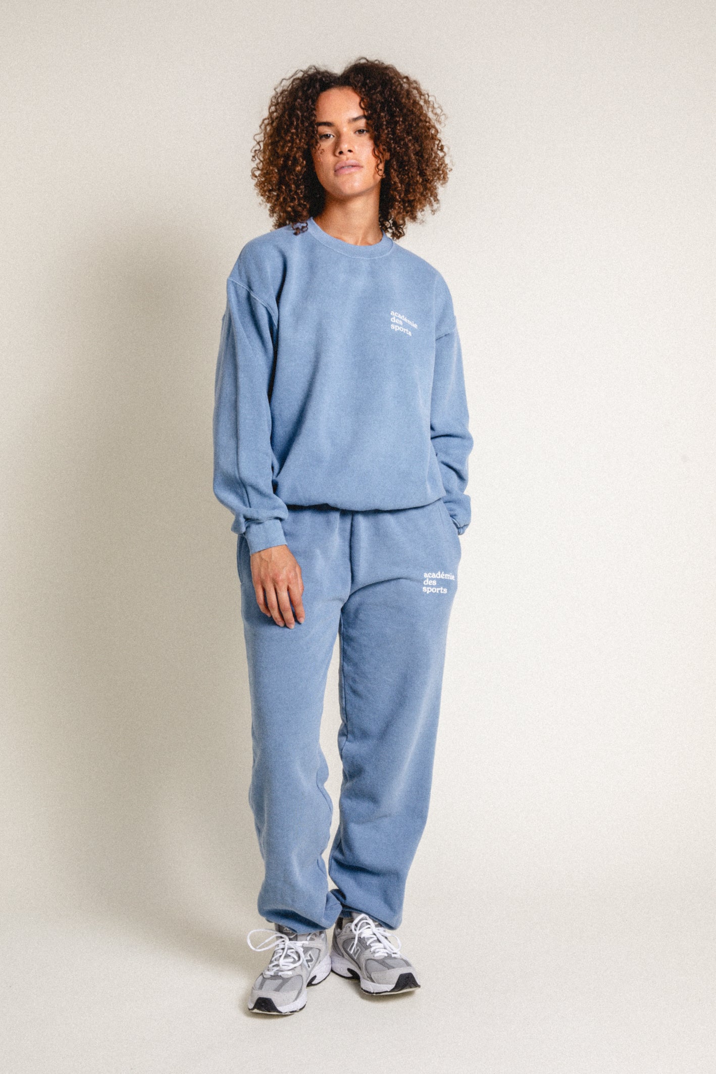 Vice 84 'Baseline' Joggers - Vintage Washed Baby Blue