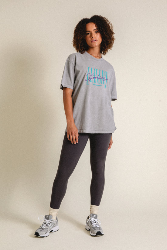 Vice 84 'Sporting Classics' Vintage Washed Tee - Ash