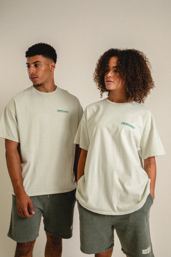 Vice 84 'Classics' Vintage Washed Tee - Cream