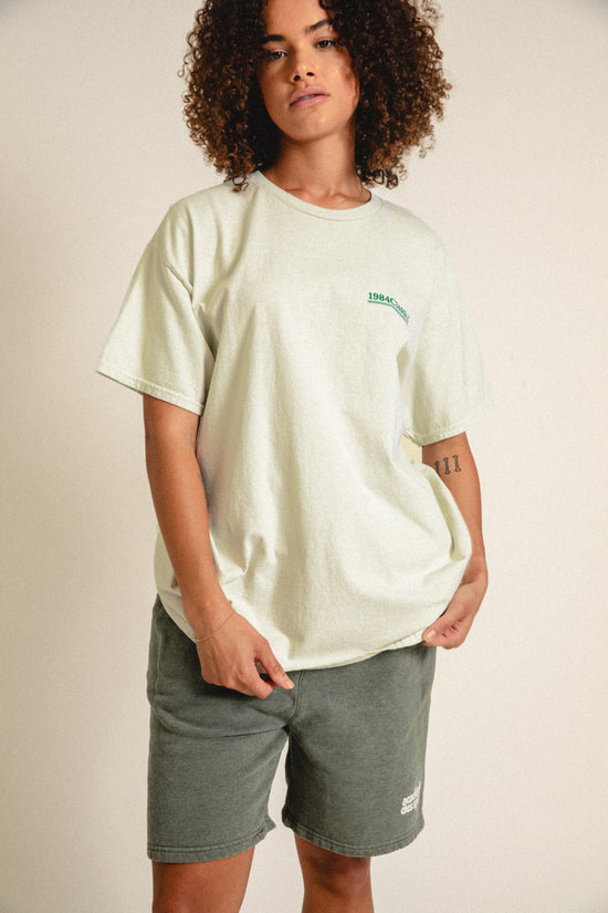 Vice 84 'Classics' Vintage Washed Tee - Cream