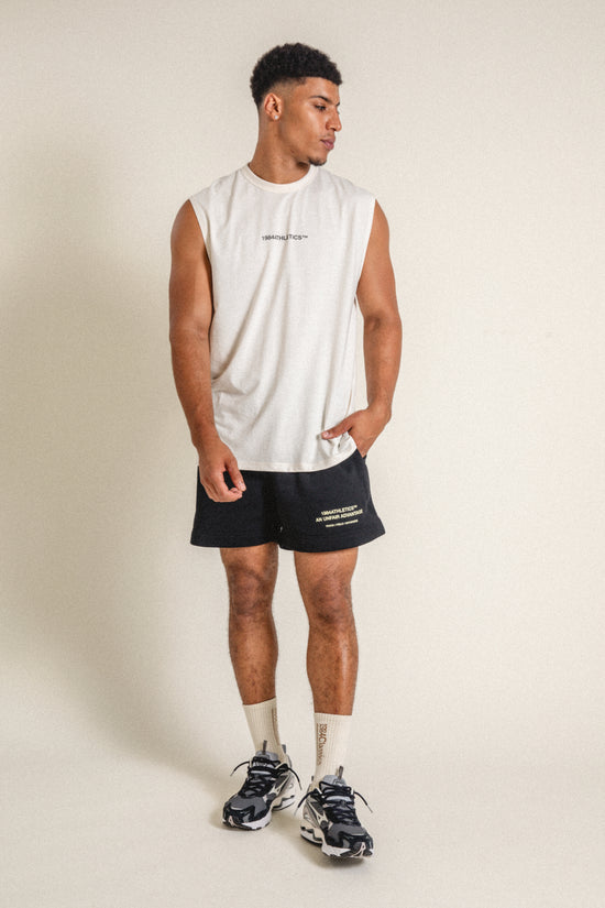 Vice 84 'Athletics' Active Tank - Ecru