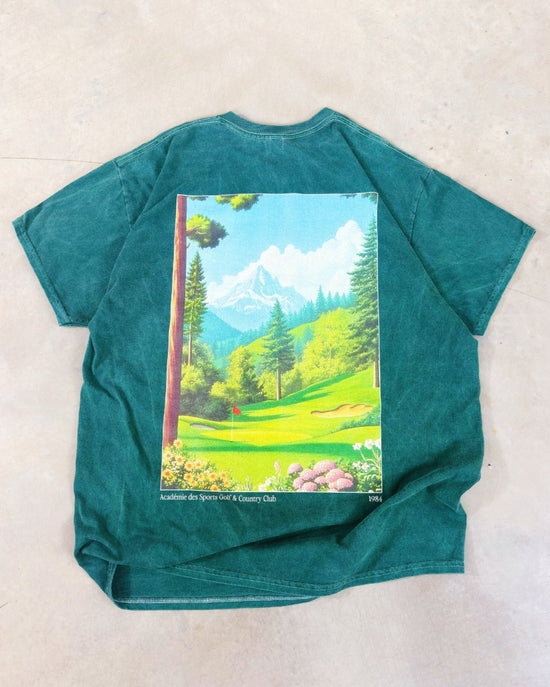 Load image into Gallery viewer, Vice 84 &amp;#39;Golf &amp;amp; Country Club&amp;#39; Vintage Washed Tee - Forest
