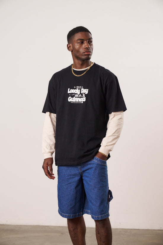Load image into Gallery viewer, Guinness x UN:IK &amp;#39;Worldwide&amp;#39; Tee - Black
