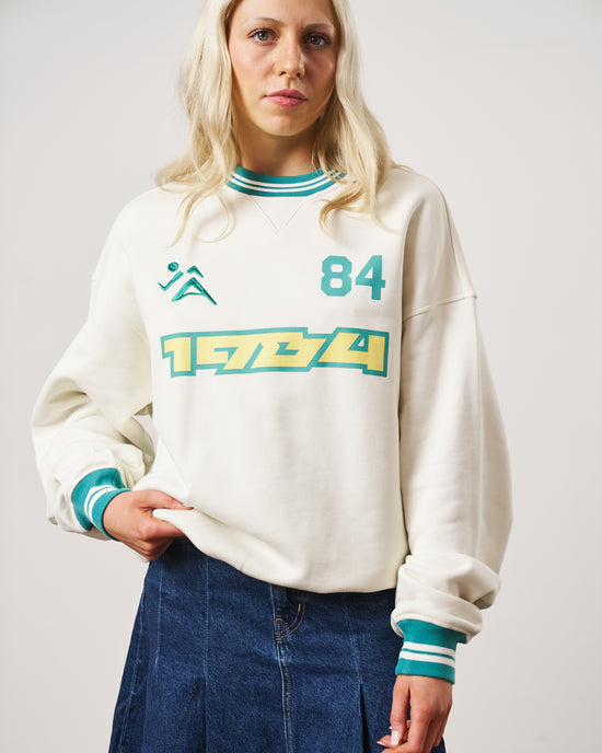 Vice 84 'Played in 1984' Heavyweight Sweater - Ecru