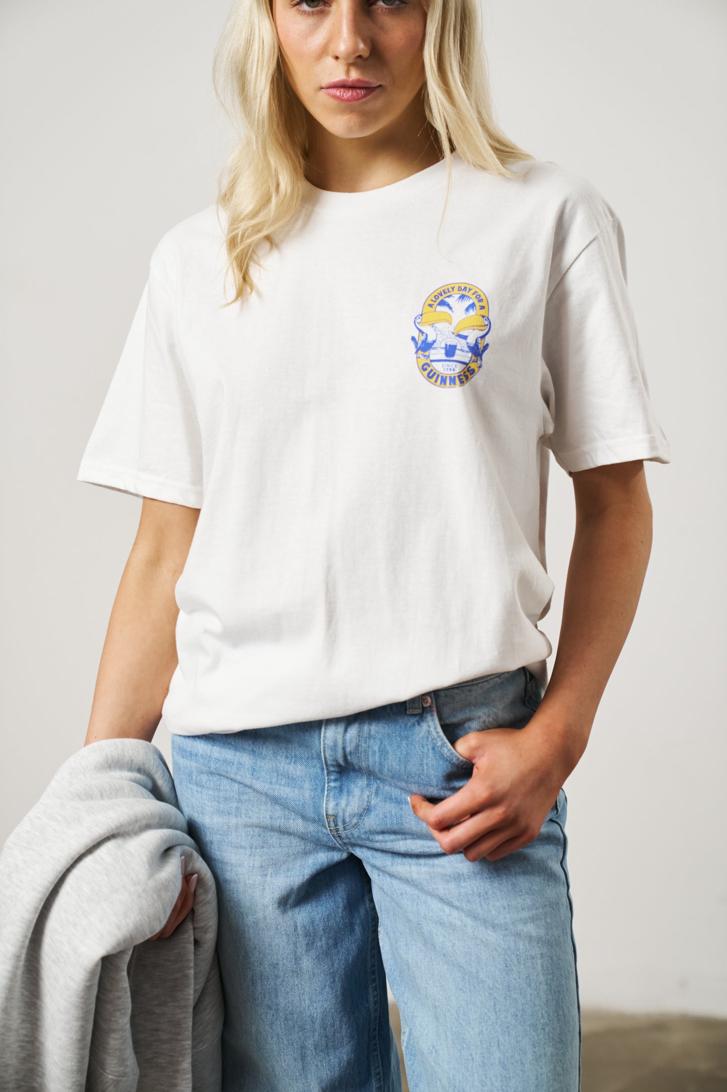 Guinness x UN:IK 'Tropical' Tee - White