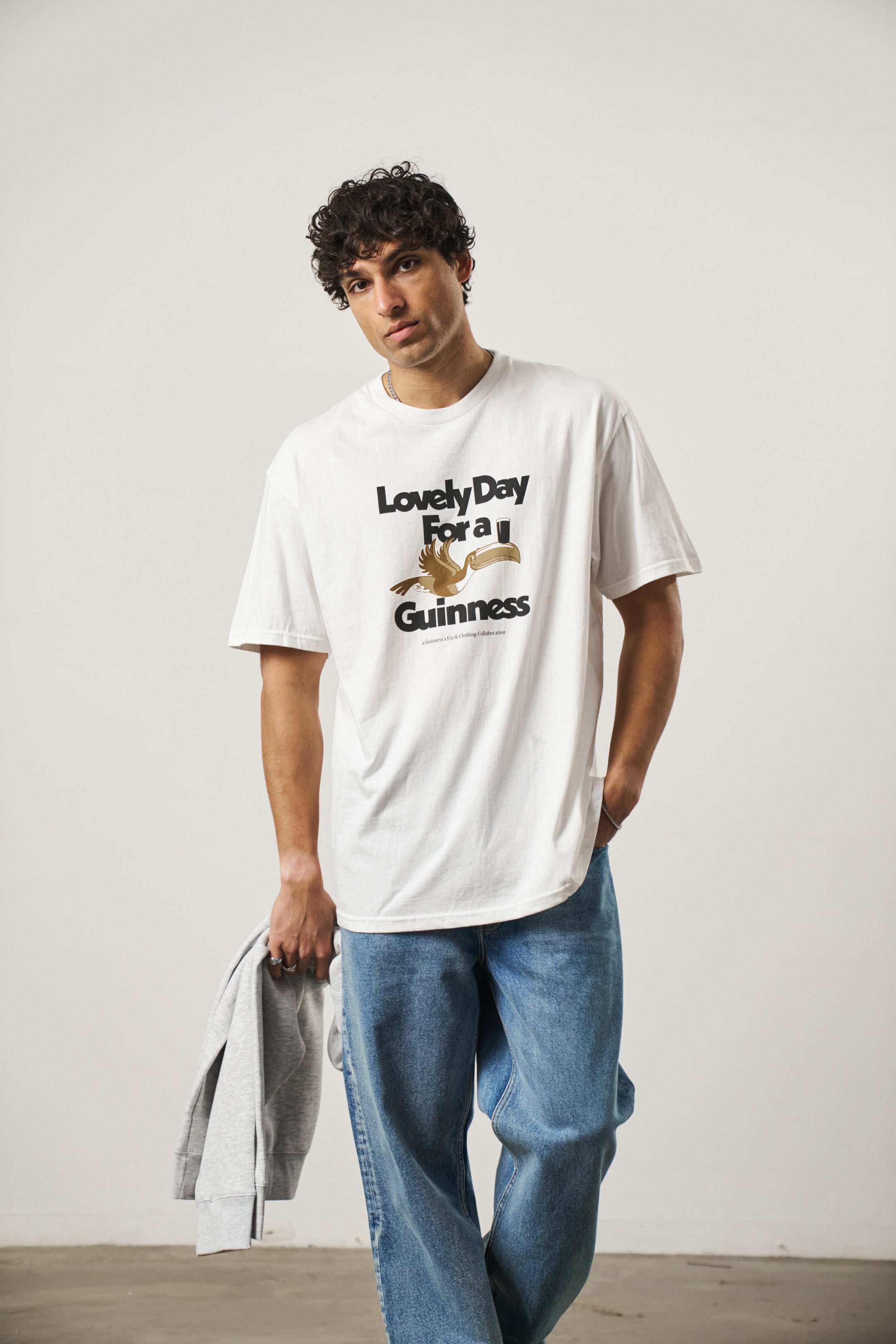 Guinness x UN:IK 'Lovely Day' Tee - White – UN:IK Clothing
