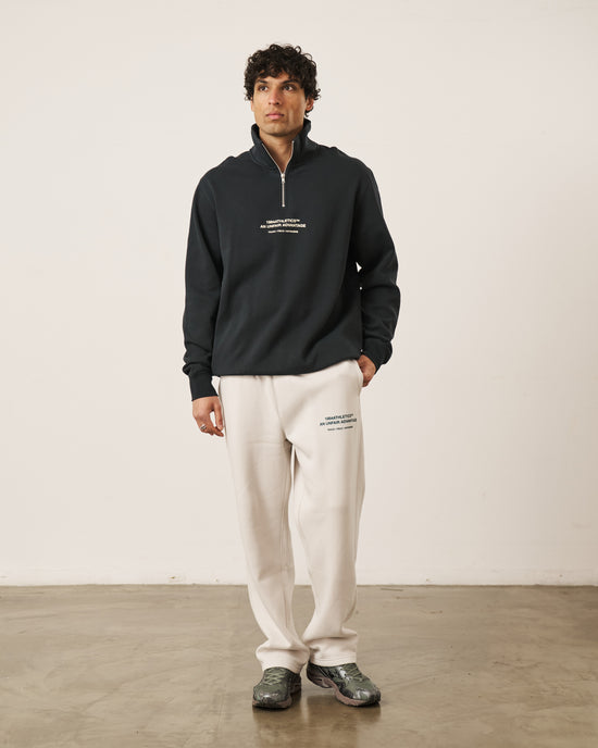 Load image into Gallery viewer, Vice 84 &amp;#39;Athletics&amp;#39; 1/4 Zip Sweater - Navy
