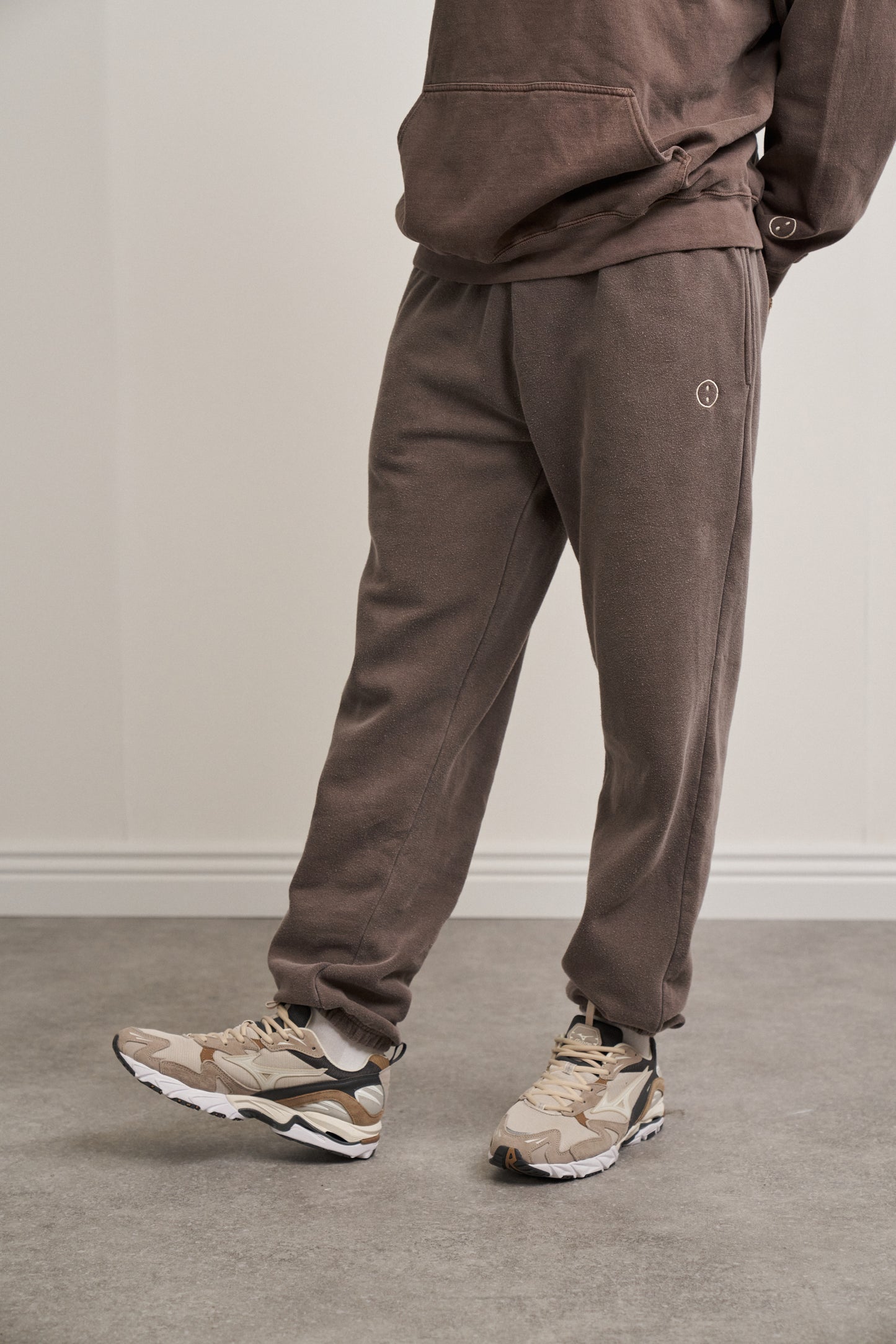 Essentials Vintage Washed Joggers - Cocoa