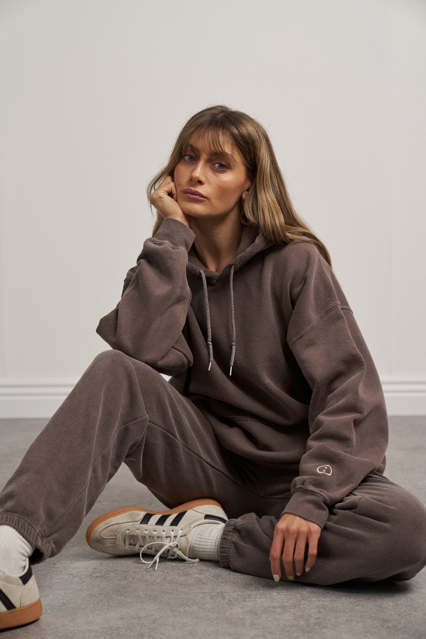 Essentials Vintage Washed Hoodie - Cocoa