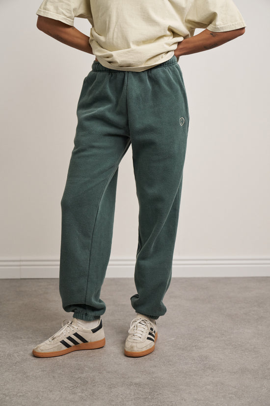 Essentials Vintage Washed Joggers - Forest