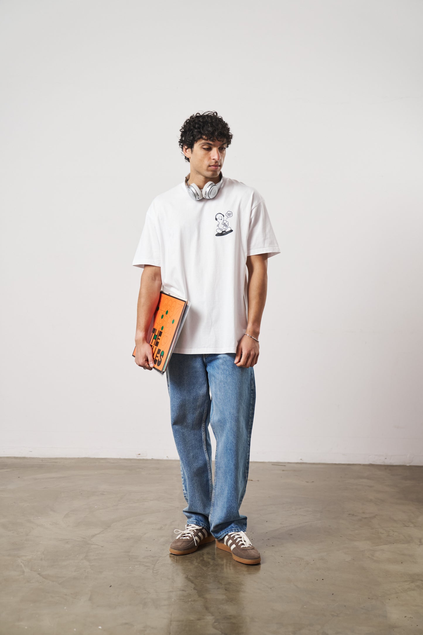 DISCO ONLY 'Play It Twice V6' Tee - White