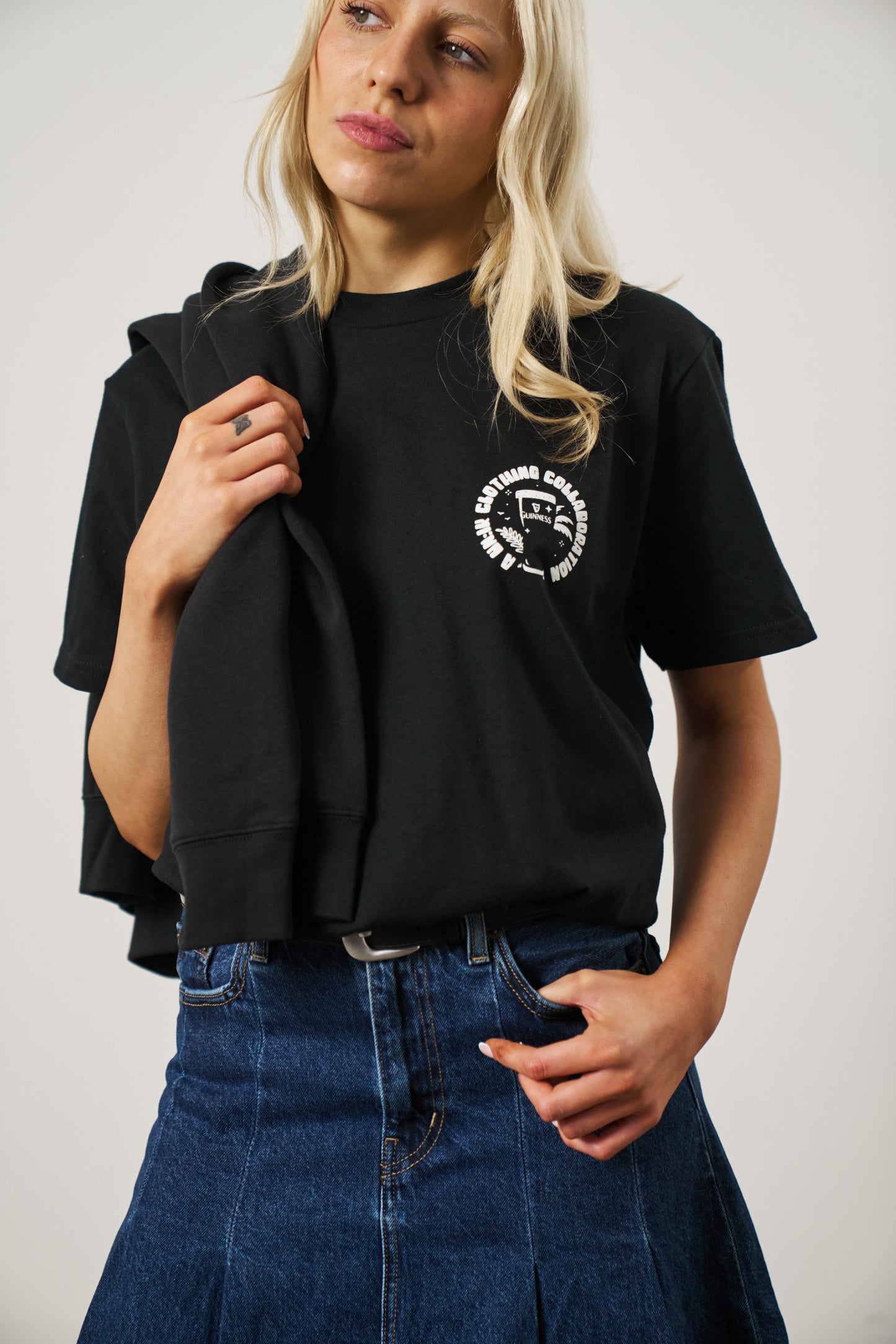 Guinness x UN:IK 'Jungle' Tee - Black