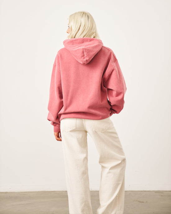 Load image into Gallery viewer, Essentials Vintage Washed Hoodie - Red
