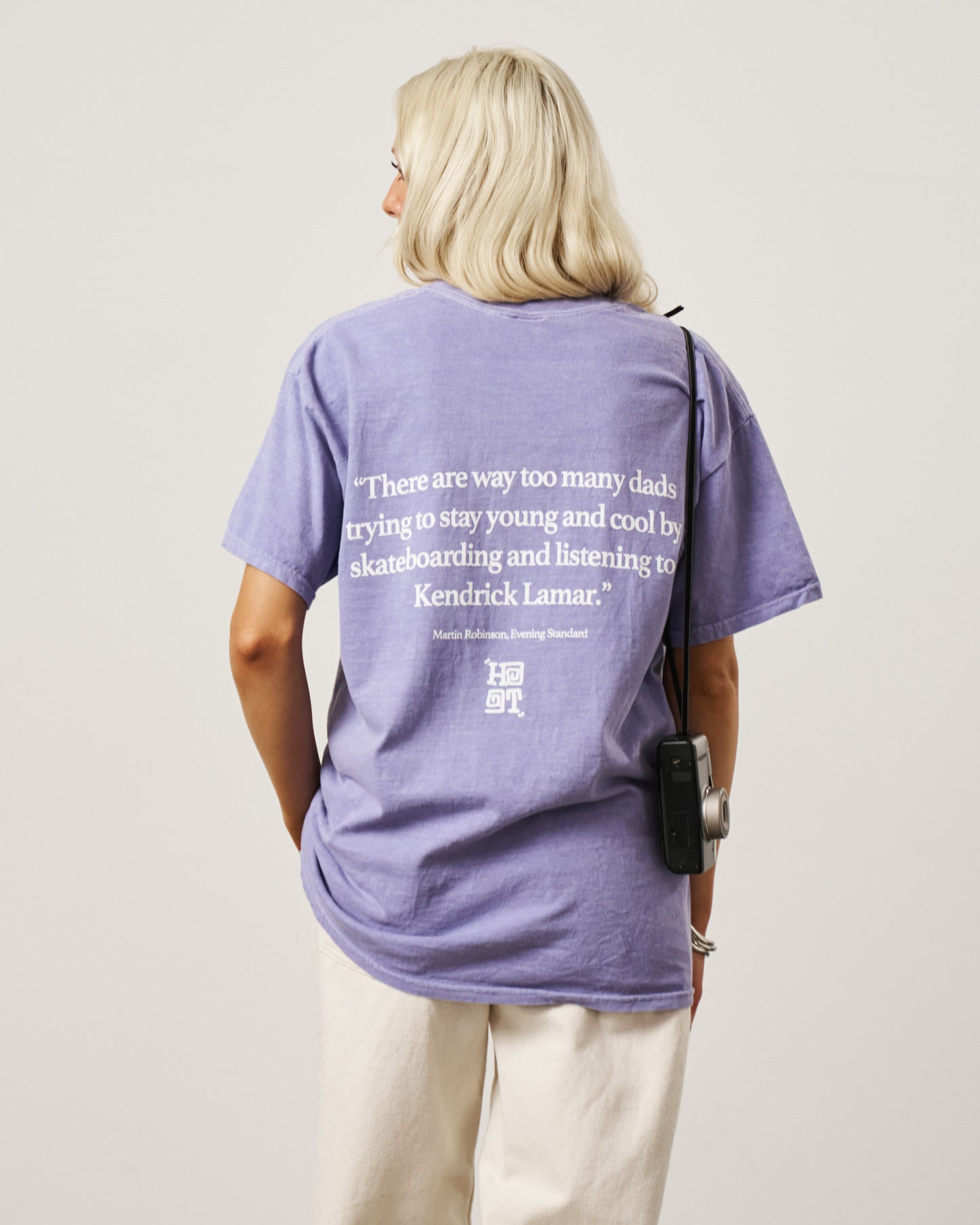 HAVE A GD TRIP 'Kendrick' Vintage Washed Tee - Orchid
