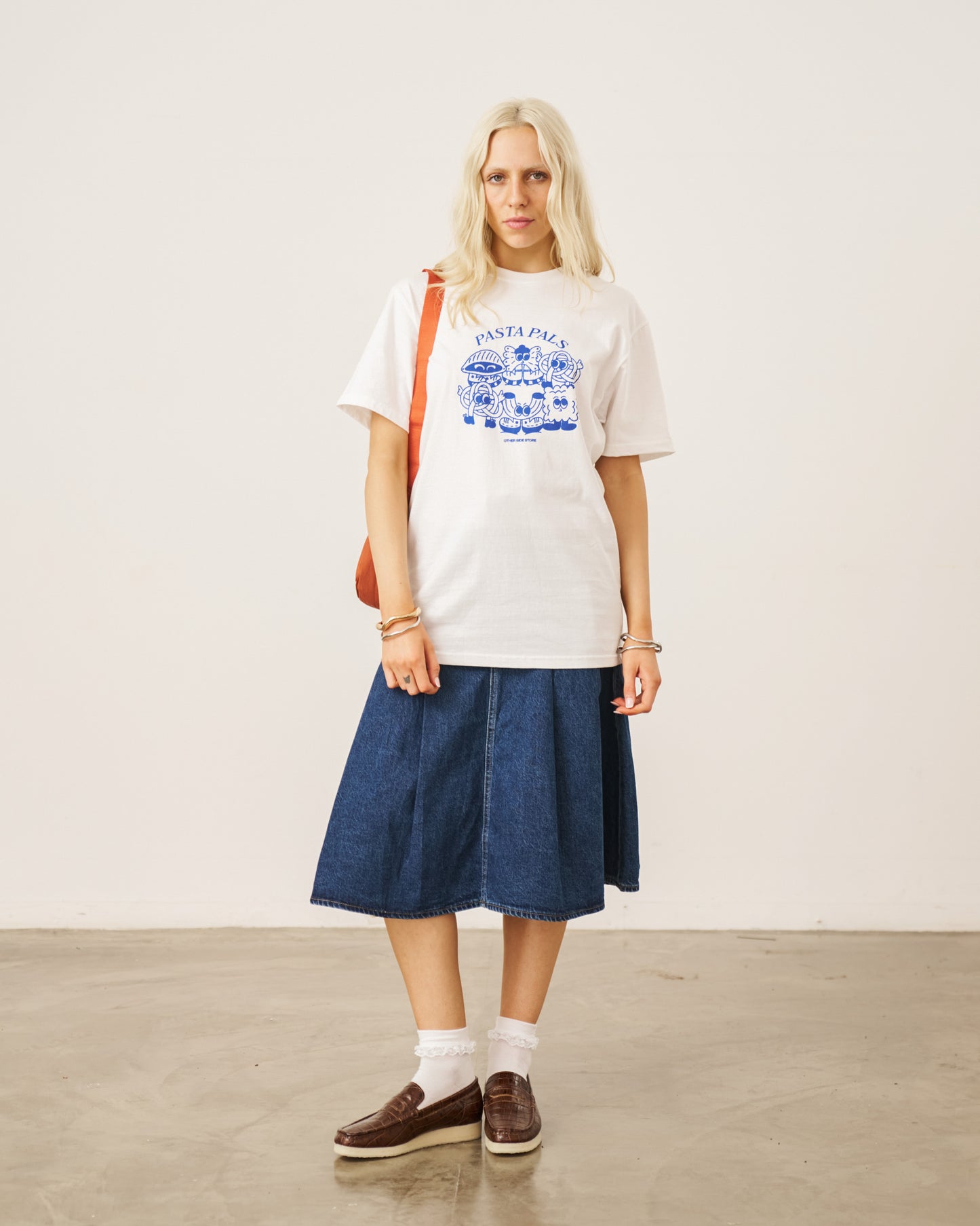 Other Side Store 'Pasta Pals' Tee - White